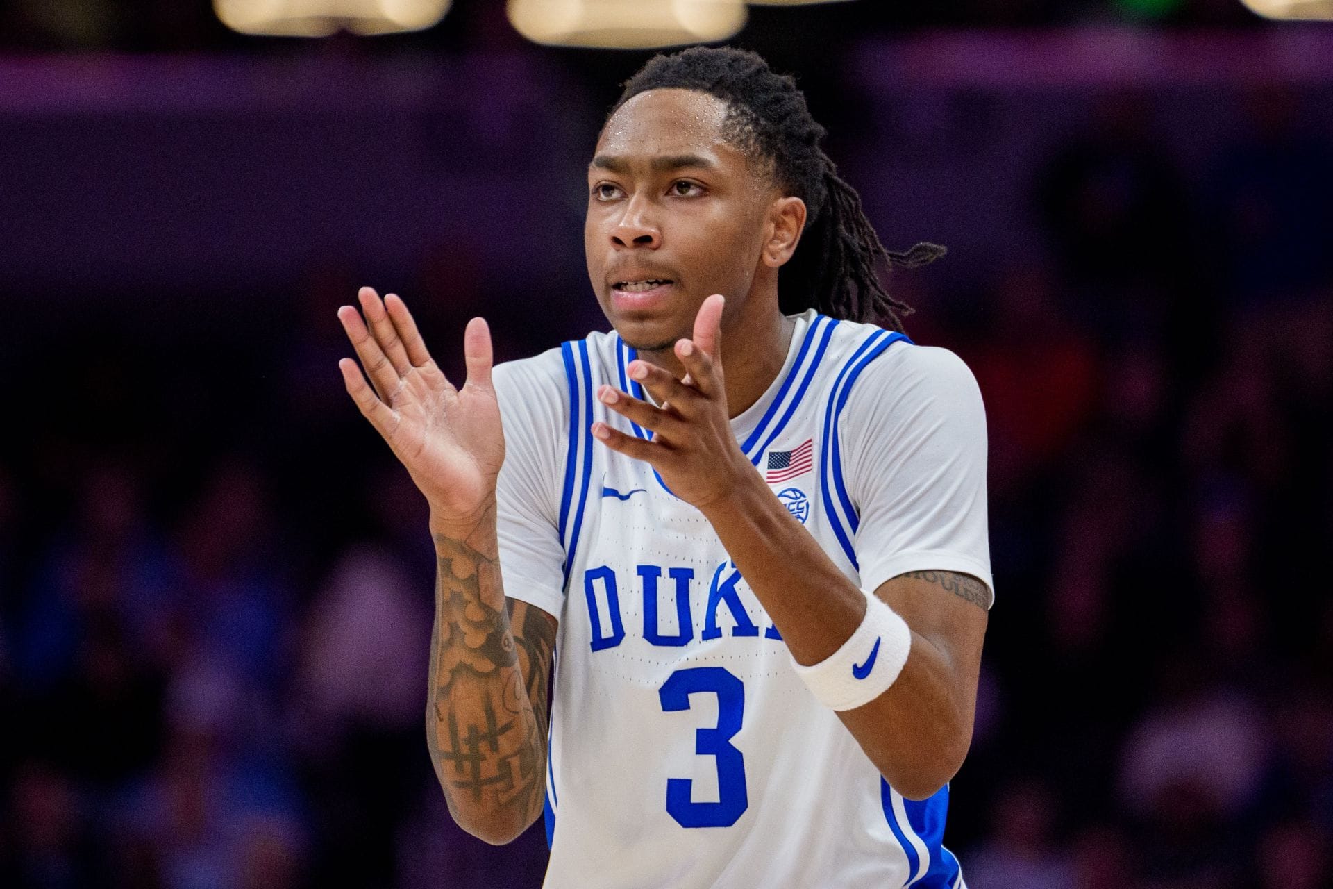 “I was crying on the inside”: Isaiah Evans reflects on Duke’s heartbreaking Elite Eight loss to UConn