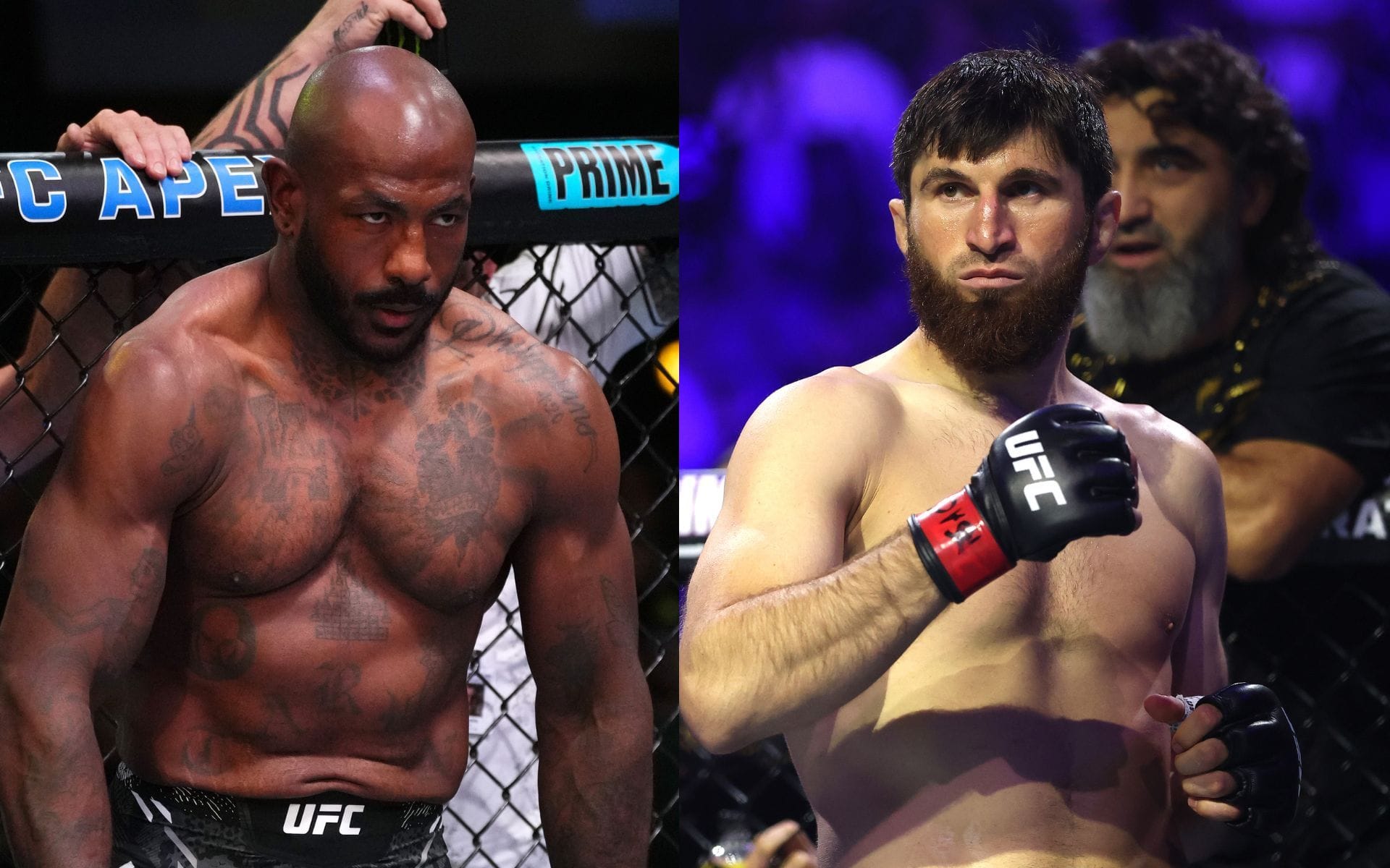 Magomed Ankalaev downplays Khalil Rountree Jr. training with Khamzat and challenges him to striking battle