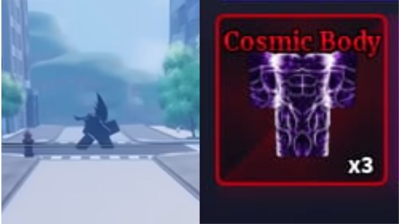 All methods to get Cosmic Body (Image via Roblox)