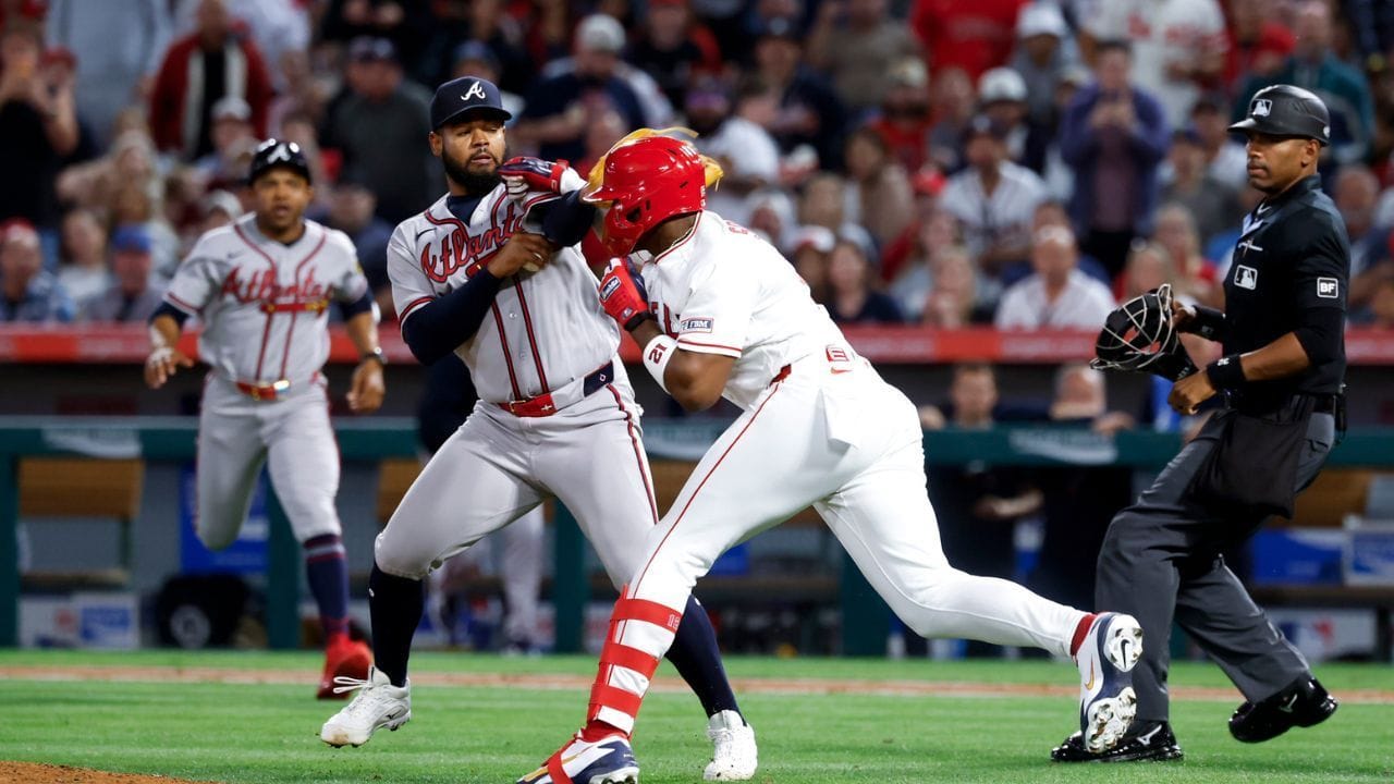 Why did Jorge Soler and Reynaldo Lopez receive ejections? All you need to know about the Angels vs Braves bench-clearing brawl