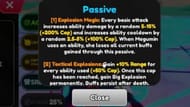 All passives of the unit (Image via Roblox)