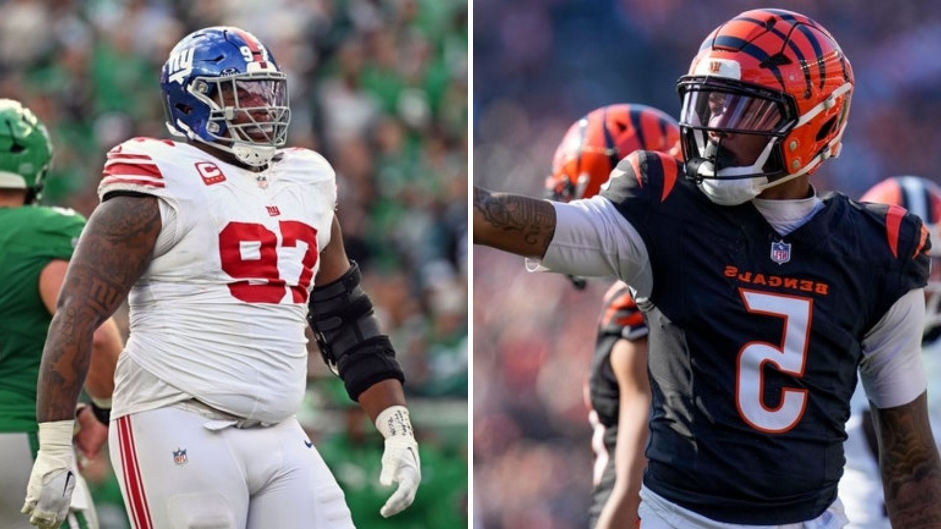 "A lot of this in the jungle": Tee Higgins drops candid reaction as Dexter Lawrence gets traded to Bengals in shocking move