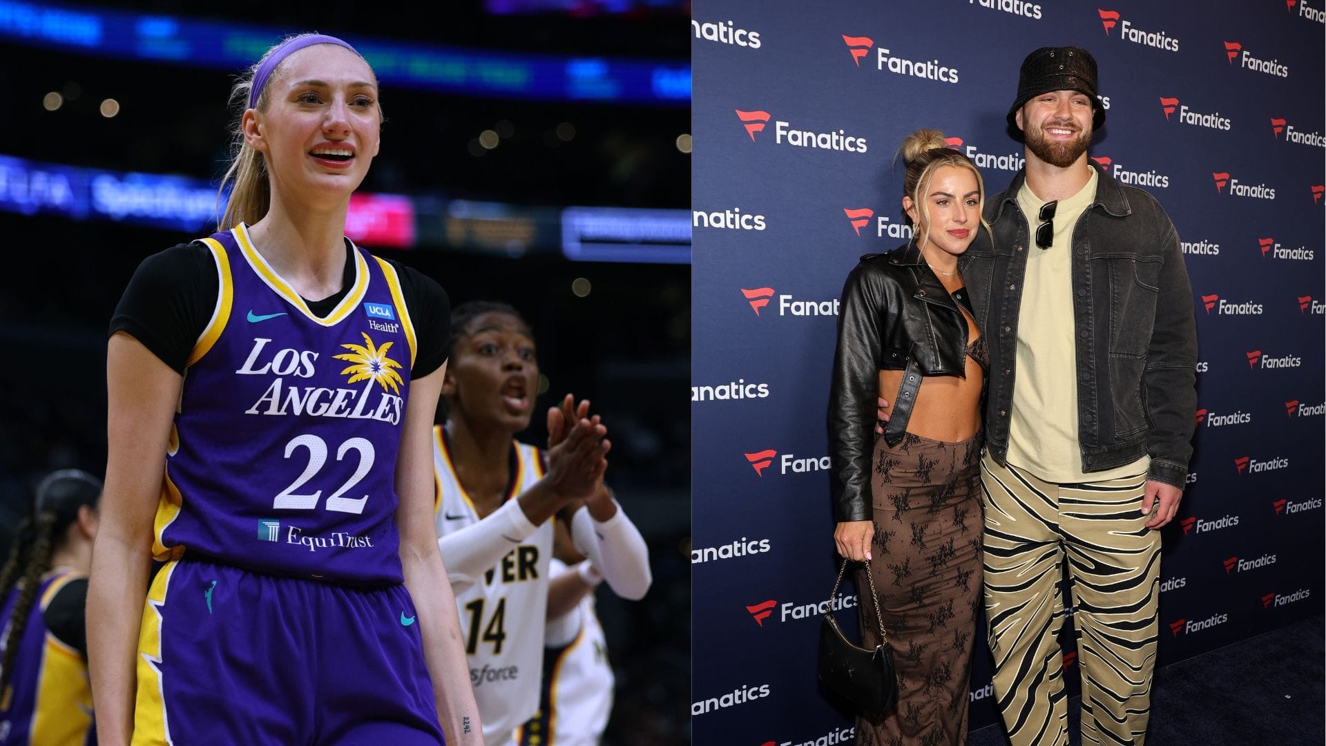 Cameron Brink flaunting abs in make-shift crop top and leather boots at Coachella garners 1-word reaction from Haley Cavinder