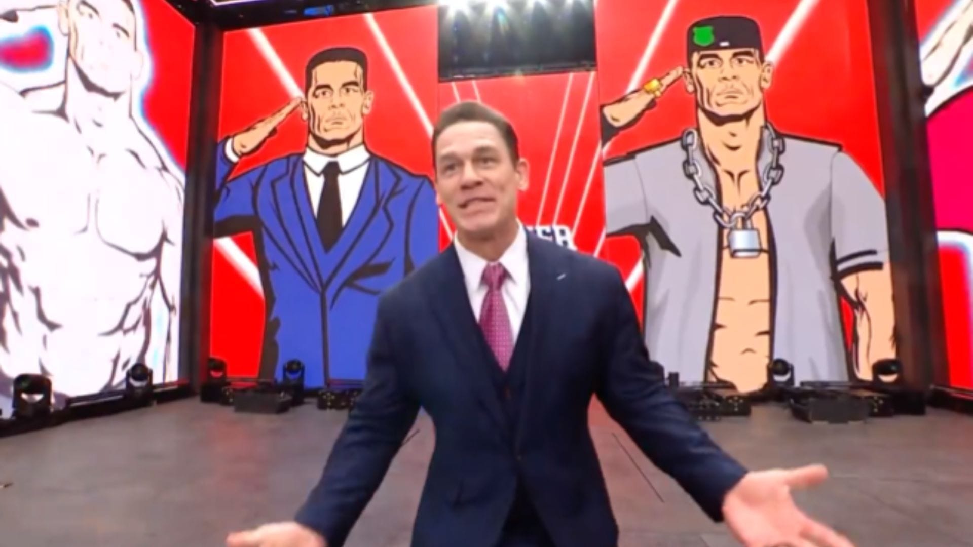 John Cena opens WrestleMania 42; says, "They didn't fire me!"