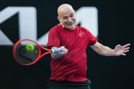 Andre Agassi of the United States during the Opening Ceremony of the 2026 Australian Open at Melbourne Park. (Photo by Getty Images)
