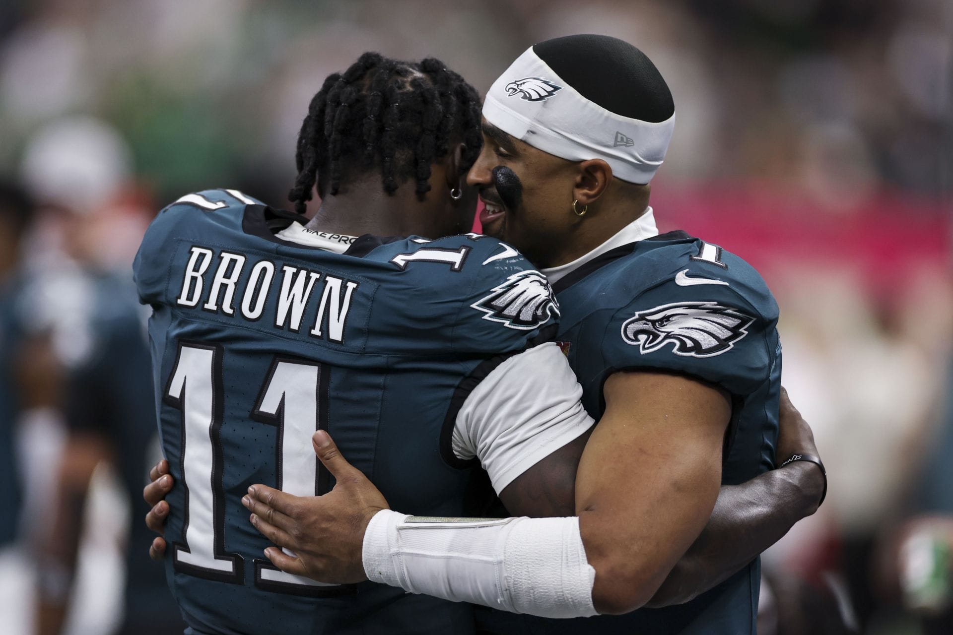 "Jalen Hurts and A.J. Brown had a SERIOUS issue off the field": Skip Bayless claims beef between Eagles stars led to franchise turmoil