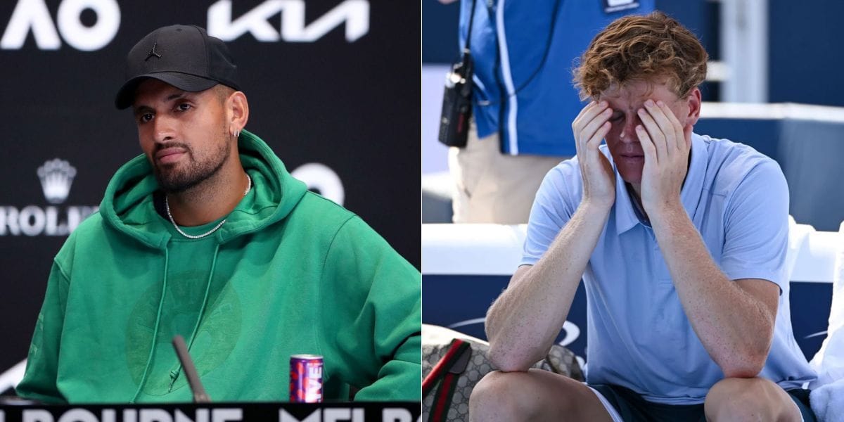 After months of criticizing Jannik Sinner, Nick Kyrgios drops 2-word response to dinner plans with World No. 1