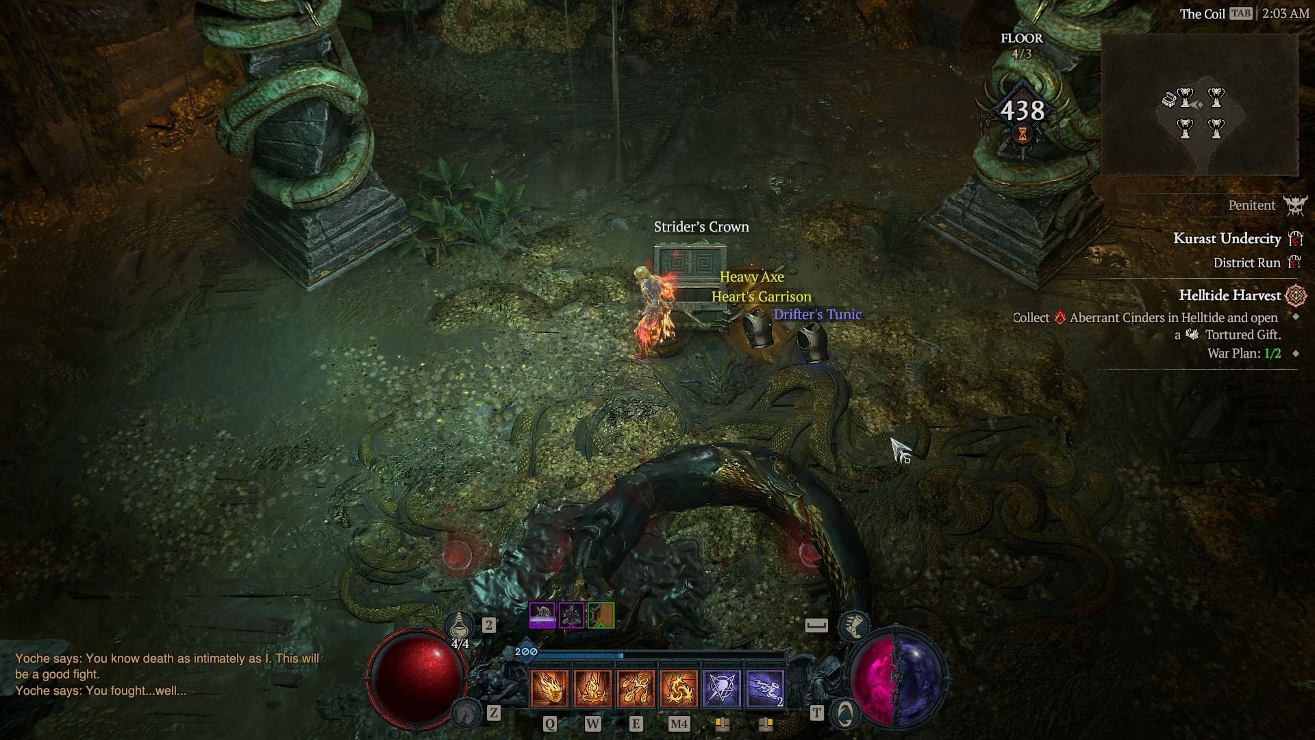 Undercity runs are a quick and consistent way to get common gear (Image via Blizzard Entertainment)