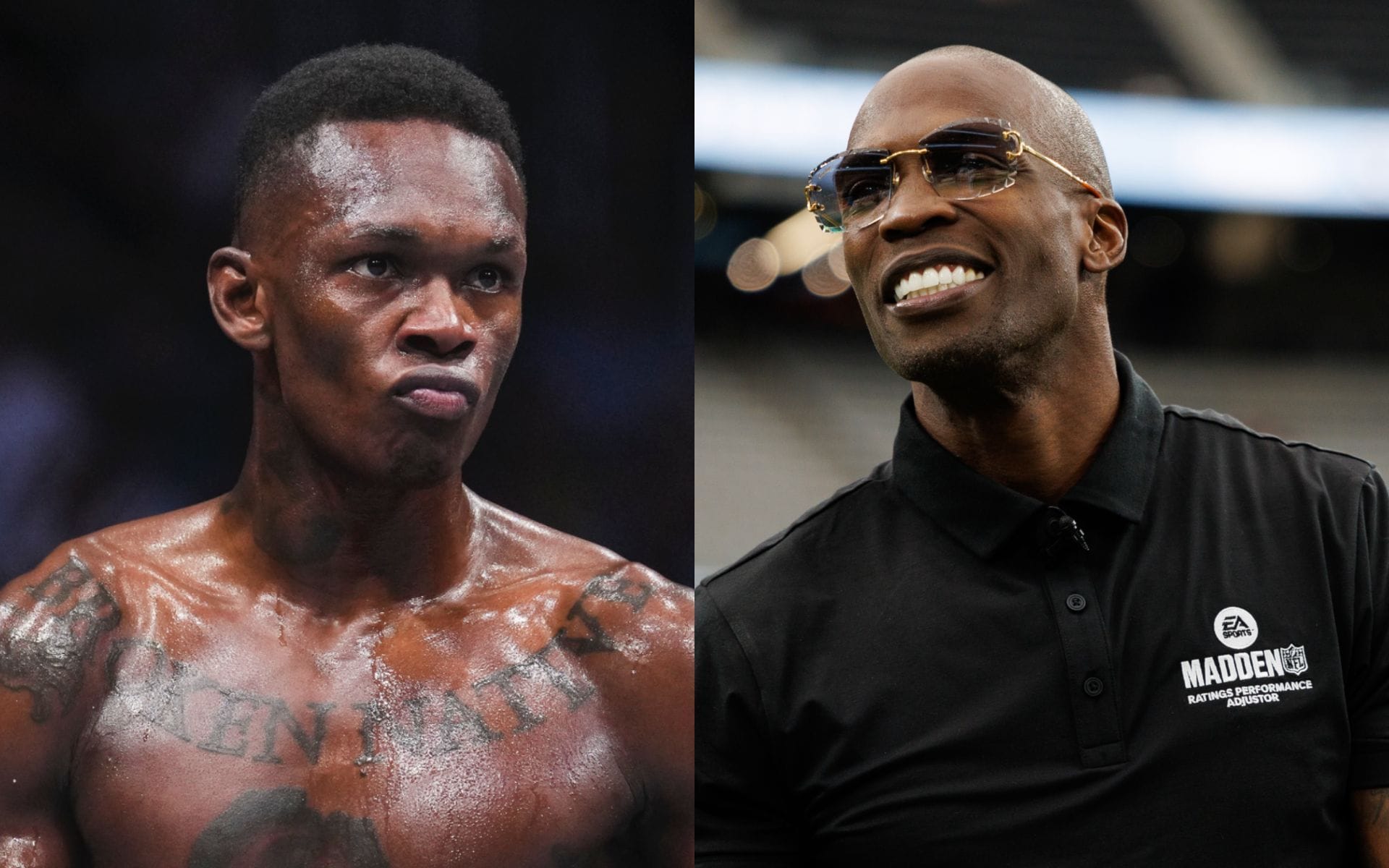 "Adesanya, I don't want any excuses" - Ex-NFL superstar Chad Johnson calls out Israel Adesanya for an MMA fight