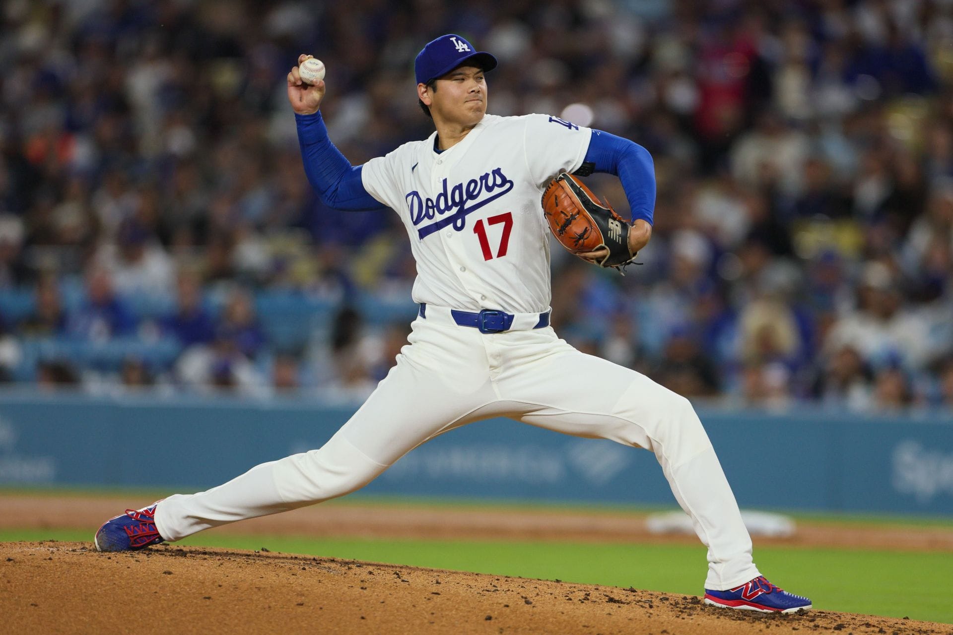 MLB Shohei Ohtani in action for the LA Dodgers - Source: Getty