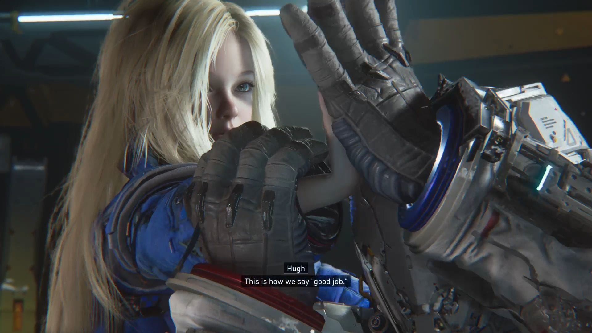 Hugh and Diana in Pragmata (Image via SK Gaming || Capcom)