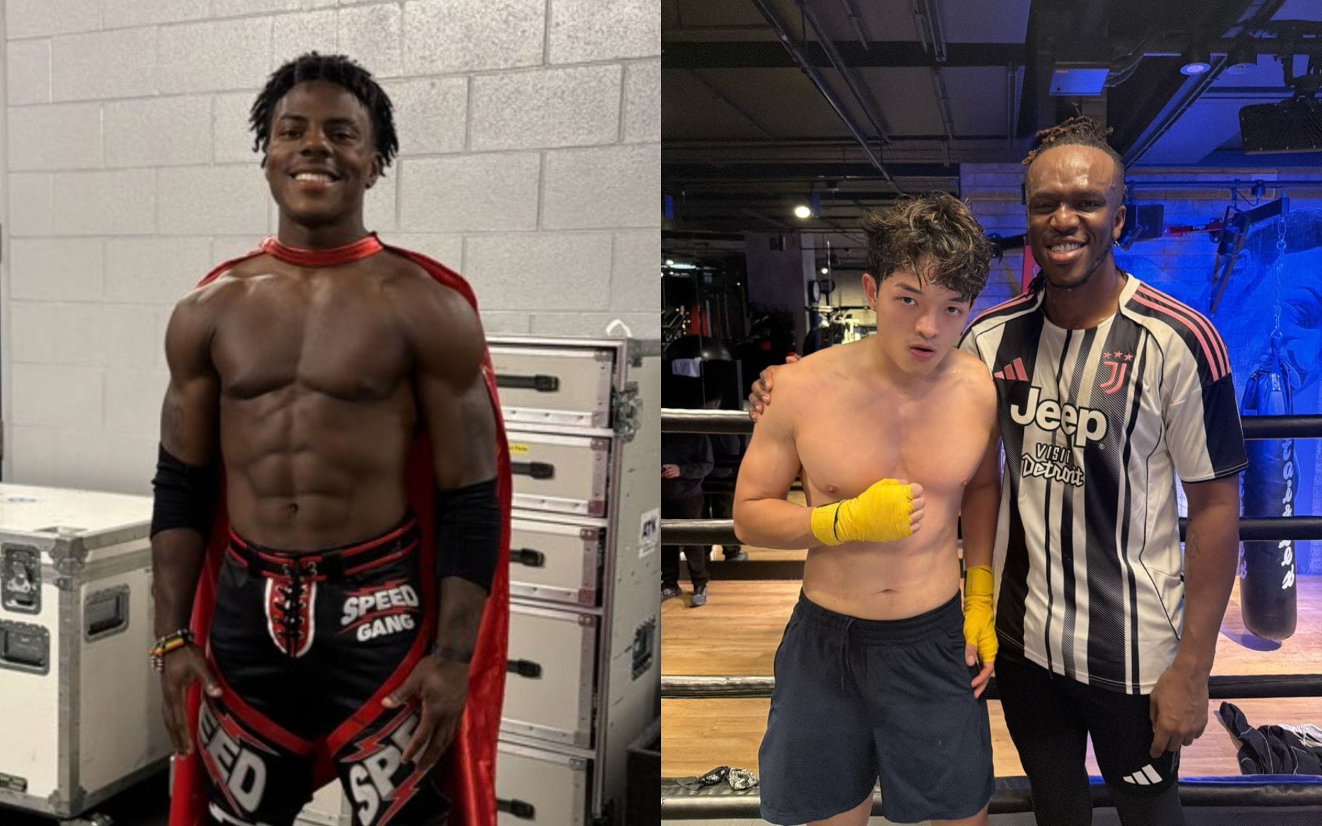 IShowSpeed vows to "whoop KSI's a**," after Sidemen member says Jasontheween boxes better than him