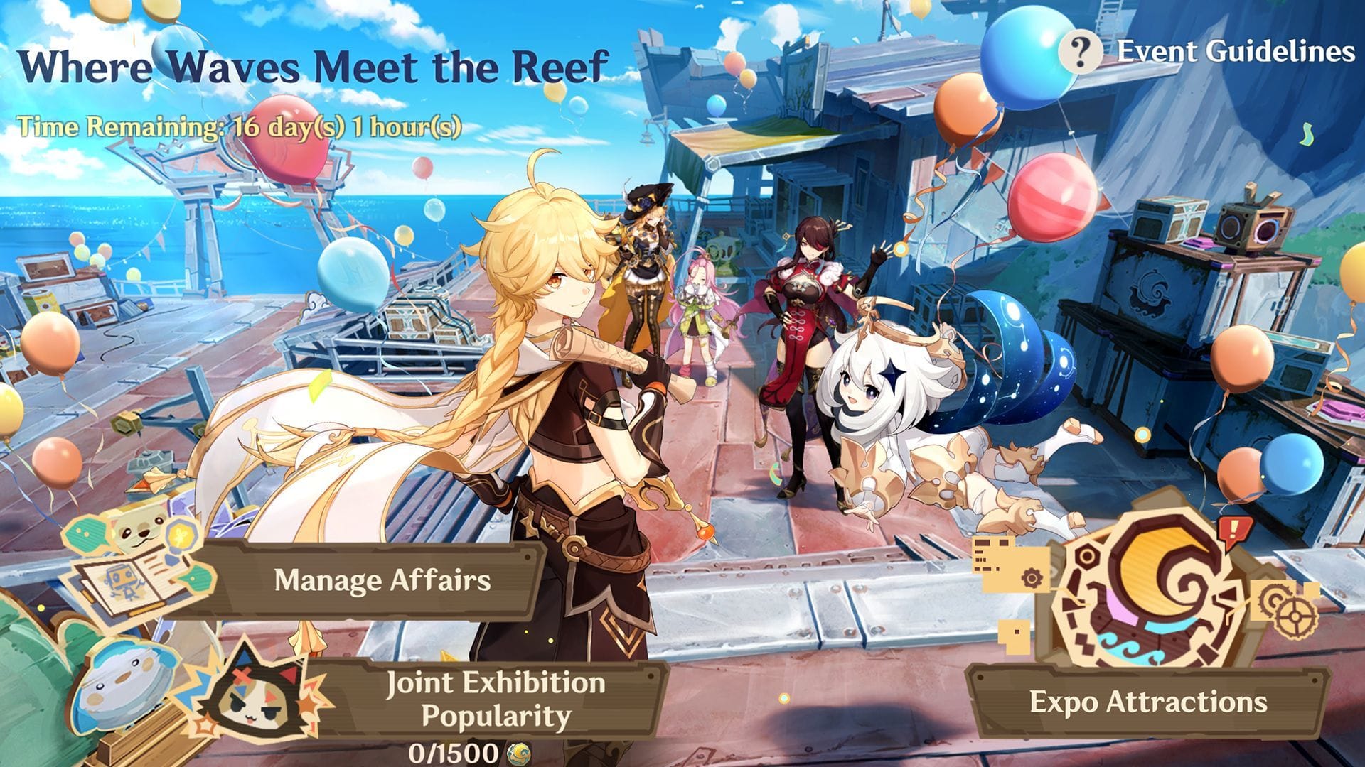 Genshin Impact Where Waves Meet the Reef event guide