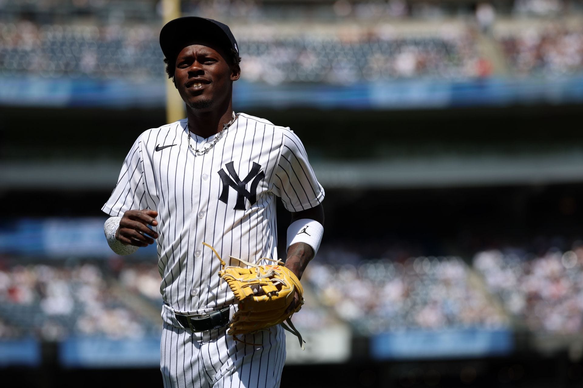 "Typical Jazz Chisholm Jr. behavior";"Yankees need to dump him" - Fans mock star infielder over his horrific ABS challenge in Astros game