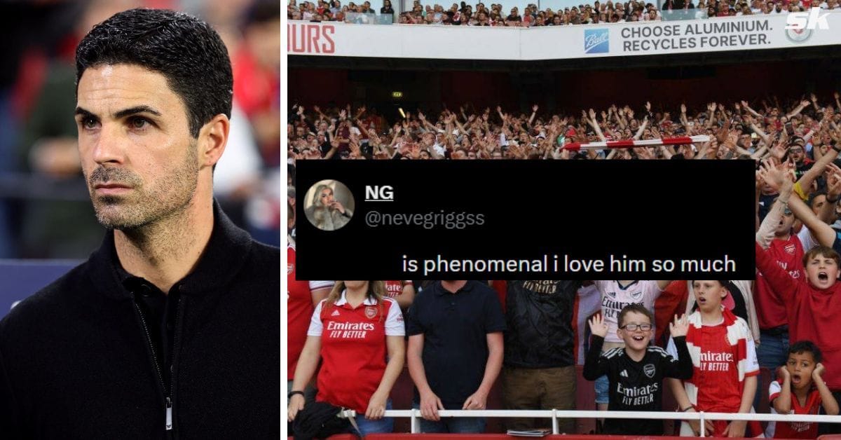 "Give him his flowers", "Decided to be Messi today" - Fans praise Arsenal star for his impact in 1-0 win over Sporting in UCL Q/F