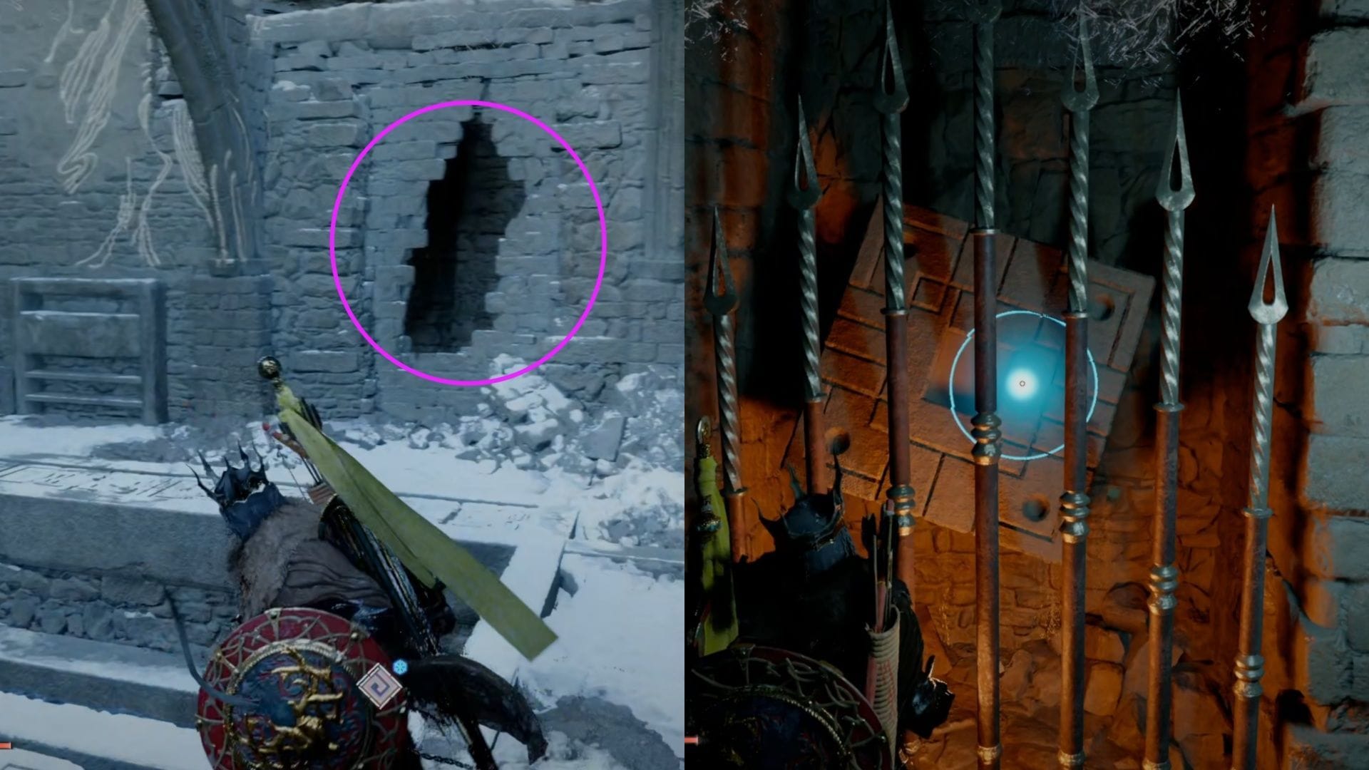 You could easily overlook this crack in the wall (Image via Pearl Abyss)