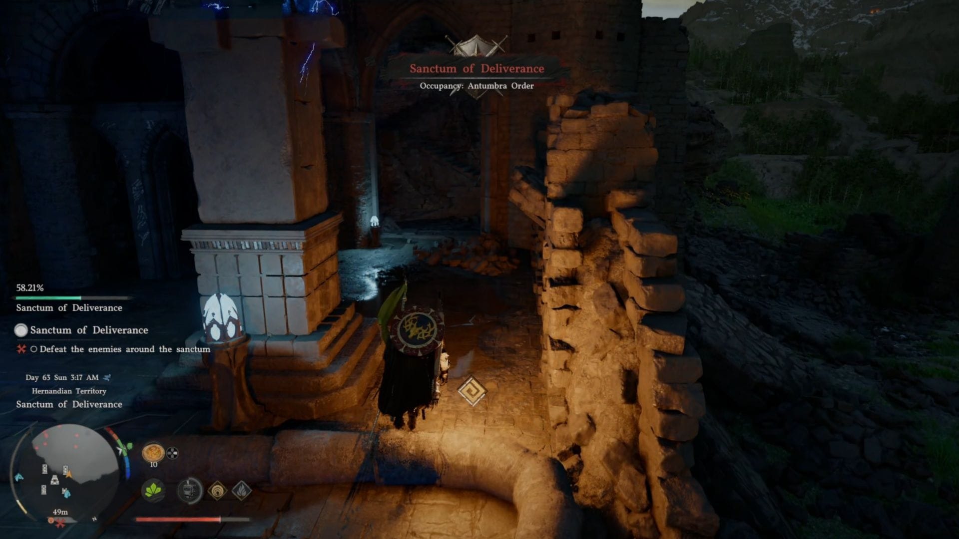 Sanctum of Deliverance solution in Crimson Desert (Witch of Kindness)