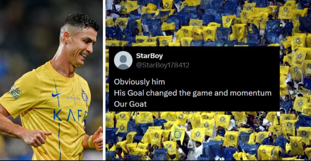 "Literally saved the game", "Changed the entire direction of the match" - Fans hail Cristiano Ronaldo as he shines in Al-Nassr's win over Al-Ahli