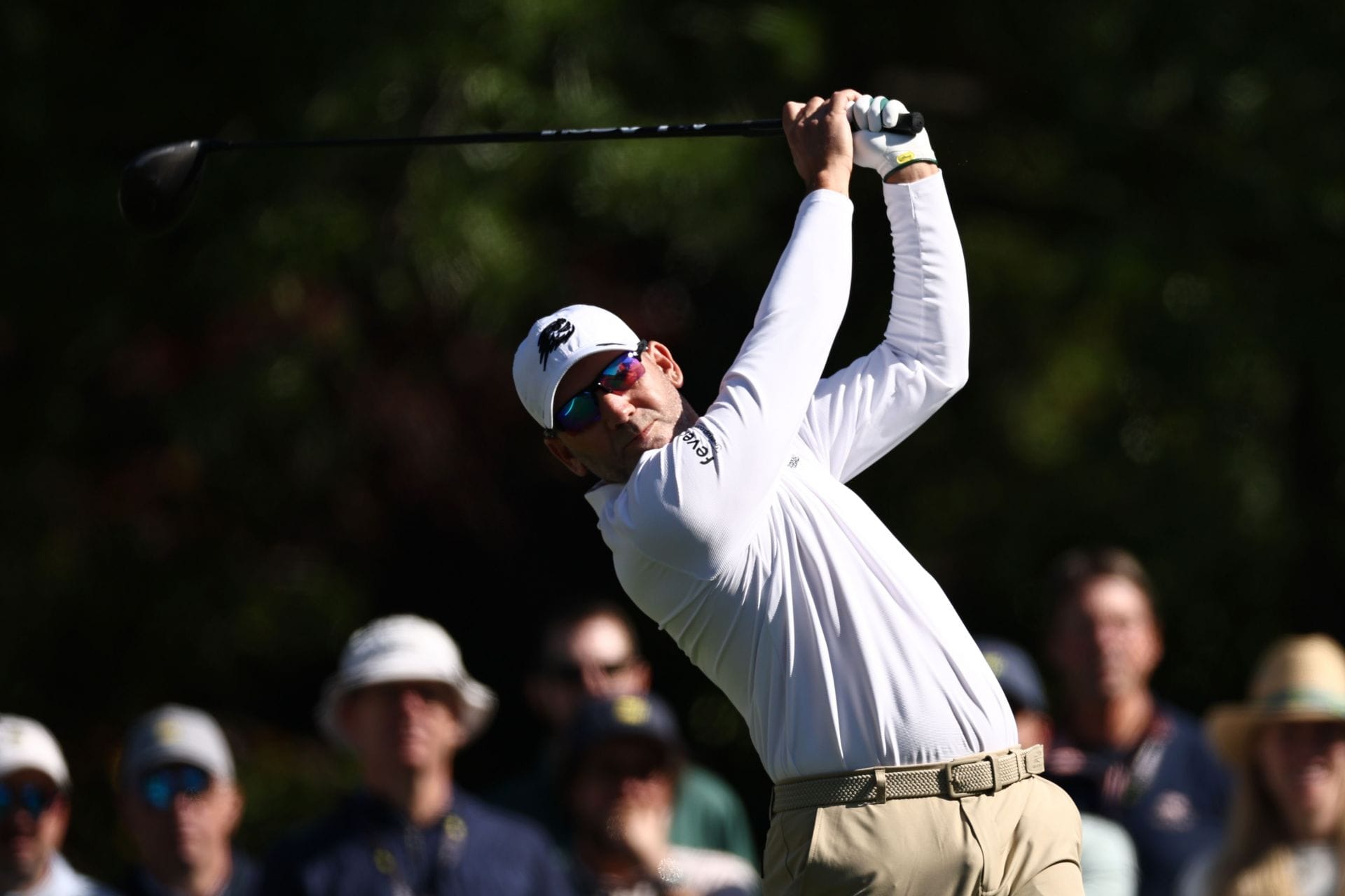 Watch: Sergio Garcia Damages Property at Augusta National After Poor Play at the Masters