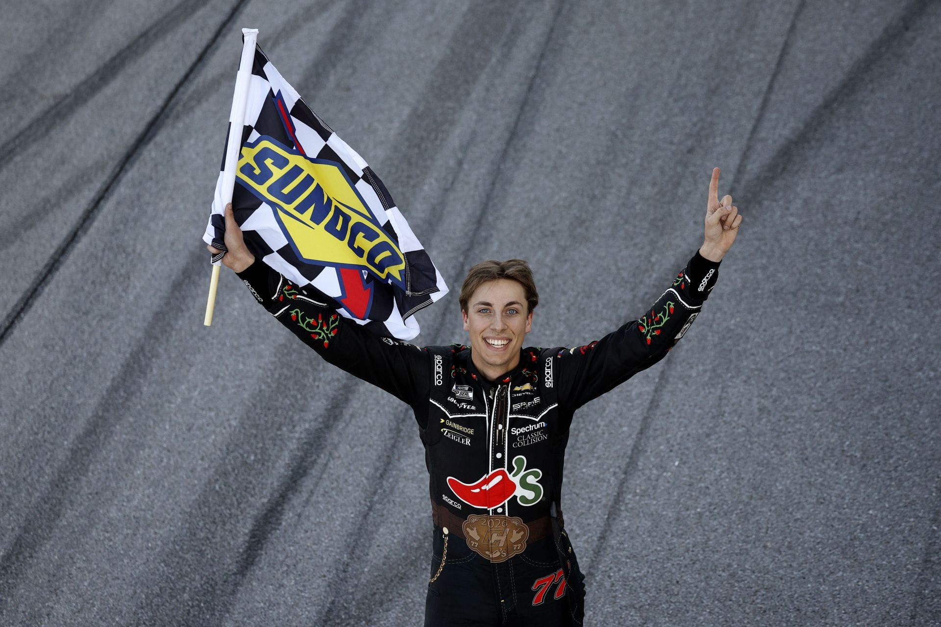 Carson Hocevar ‘cries his a** off’ when revisiting NASCAR win at Talladega