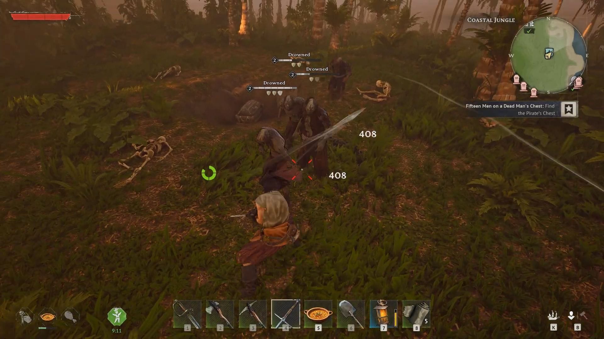 How to complete Fifteen Men on a Dead Man's Chest quest in Windrose