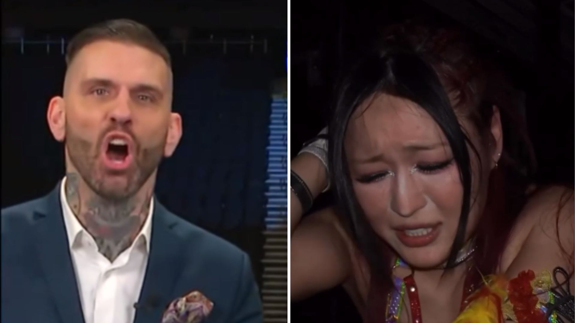 Corey Graves takes a shot at WWE personality after he called out IYO SKY for risking her life last week