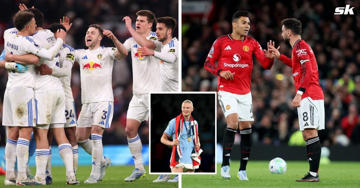 Erling Haaland celebrates Leeds’ win over Manchester United with 2-word reaction on Snapchat