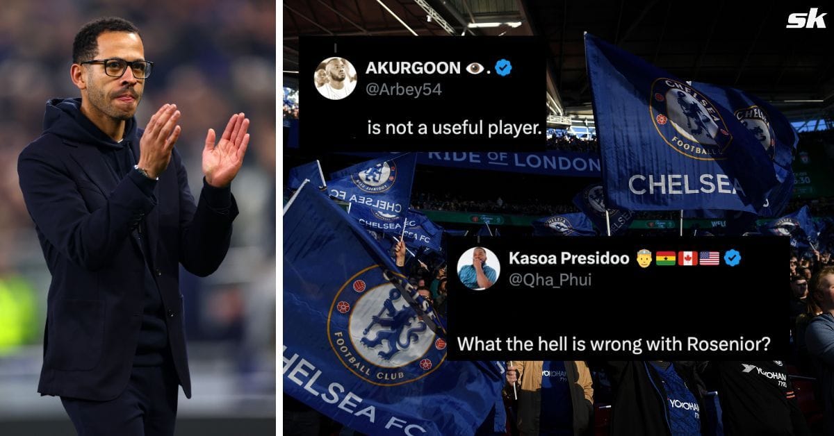 “Not a useful player”, “What the hell is wrong with Rosenior?” - Chelsea fans stunned as 23-year-old gets surprises inclusion in line-up vs Man United