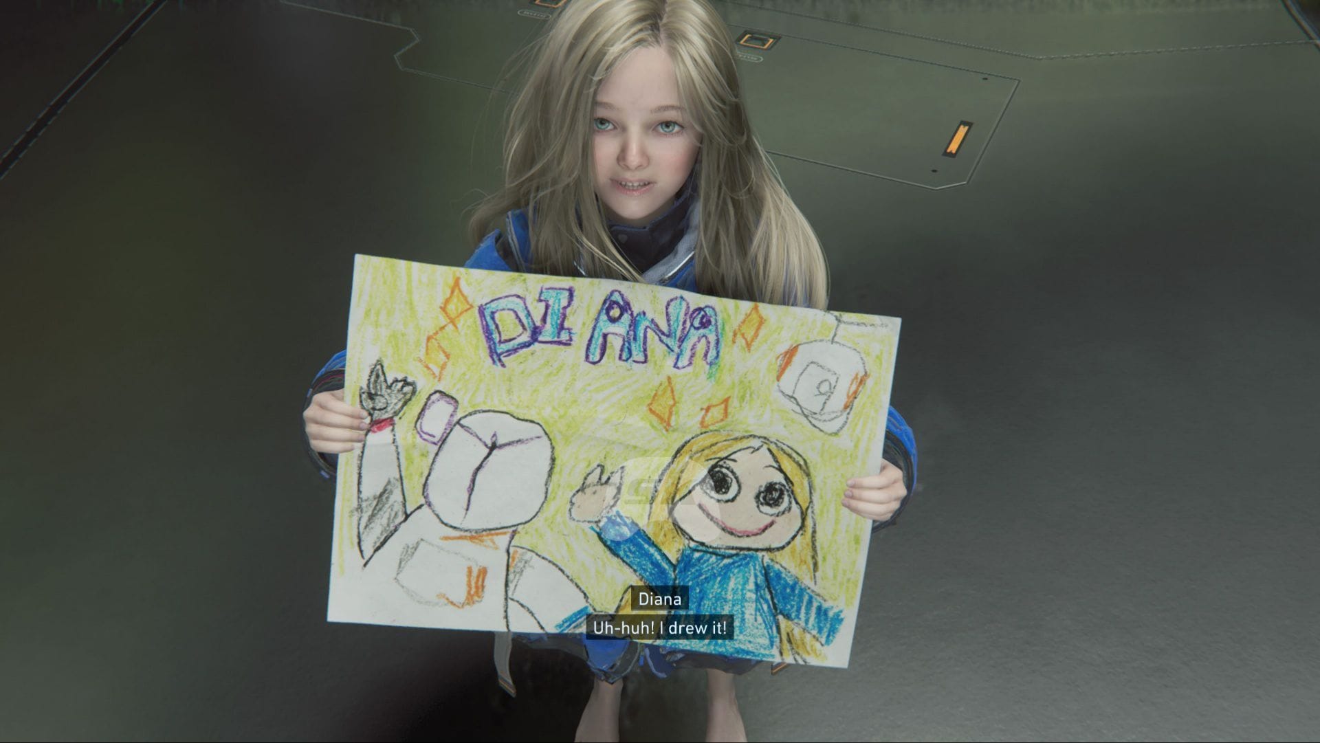 Diana's paintings (Image via SK Gaming || Capcom)