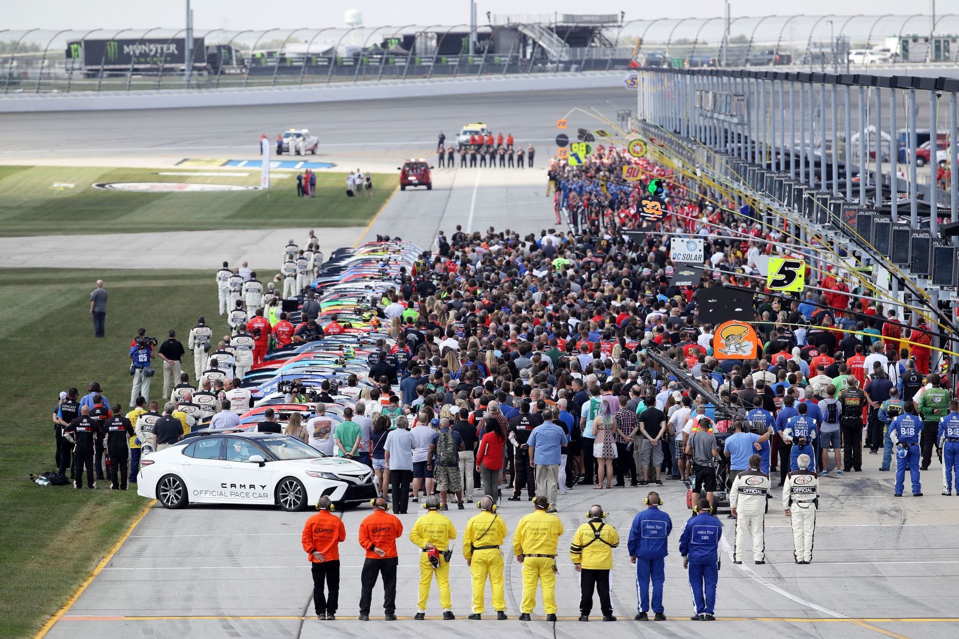 NASCAR's Big 3 Blaney, Hamlin, Larson to break Chicagoland Speedway's seven-year silence as return preparations begin