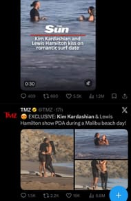 Image credits: X/ @TMZ and @TheSun