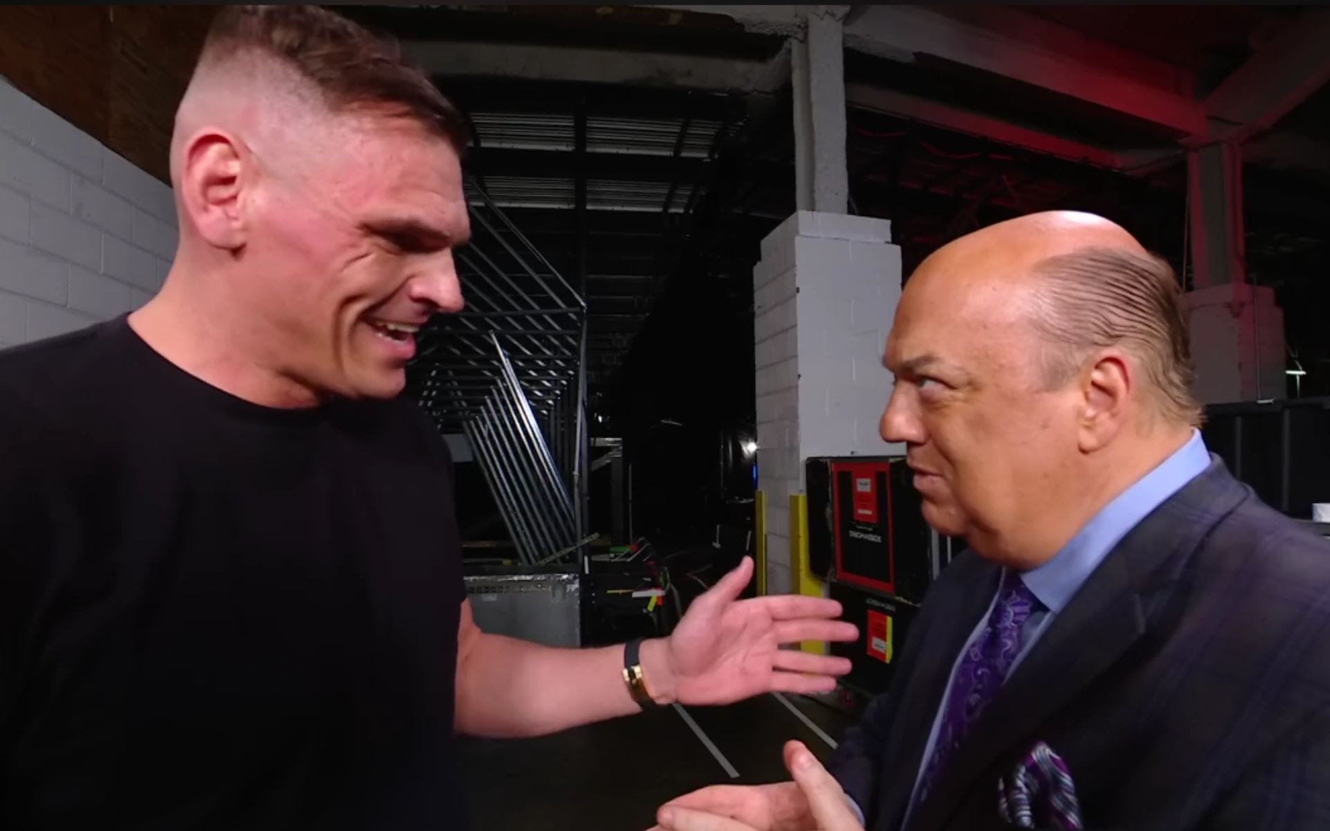 "Gunther can't save you now" - Paul Heyman destroys TV personality who tried to attack him with a steel chair
