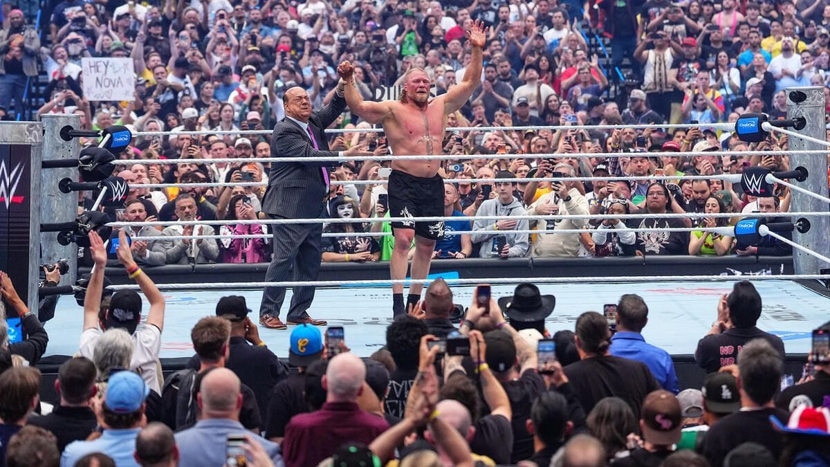 Paul Heyman drops massive update on Brock Lesnar's WWE future after retirement at WrestleMania 42