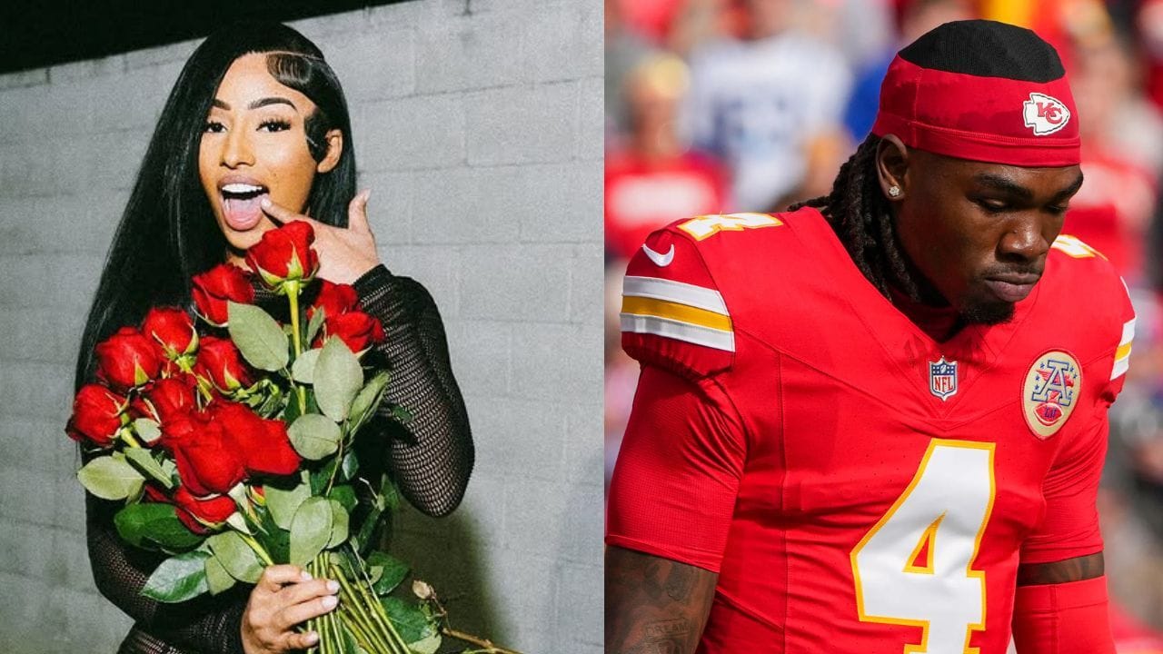 "Ni**as ready to die behind this sh*t": Rashee Rice’s GF Rubi Rose poses in coral- red string bikini while sending out NSFW message