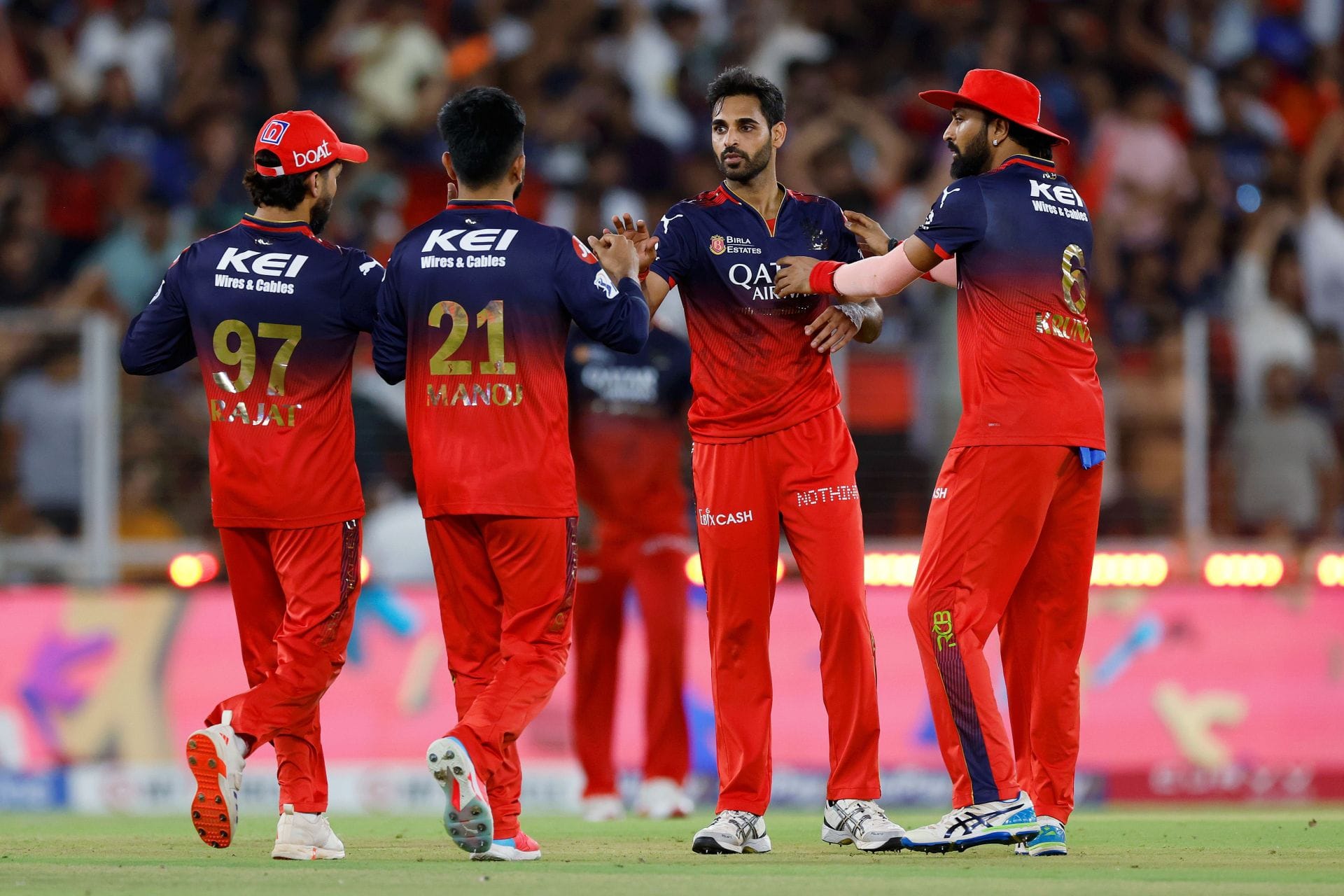GT vs RCB IPL 2026, Toss result and playing 11s for today’s match, umpires list and pitch report