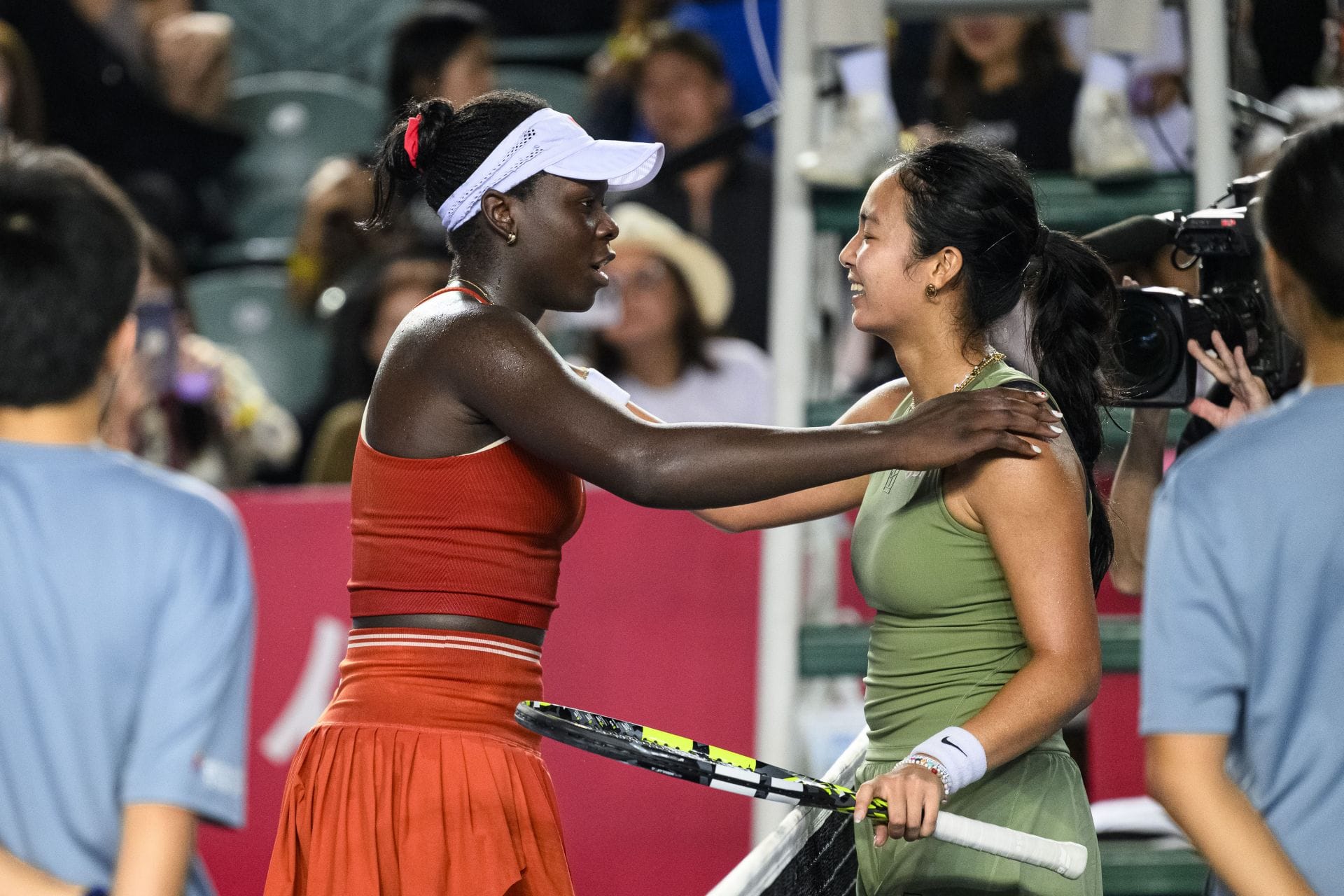 WATCH: Alexandra Eala and Victoria Mboko steal the show in sleeveless black & white tops for an effortless dance duet