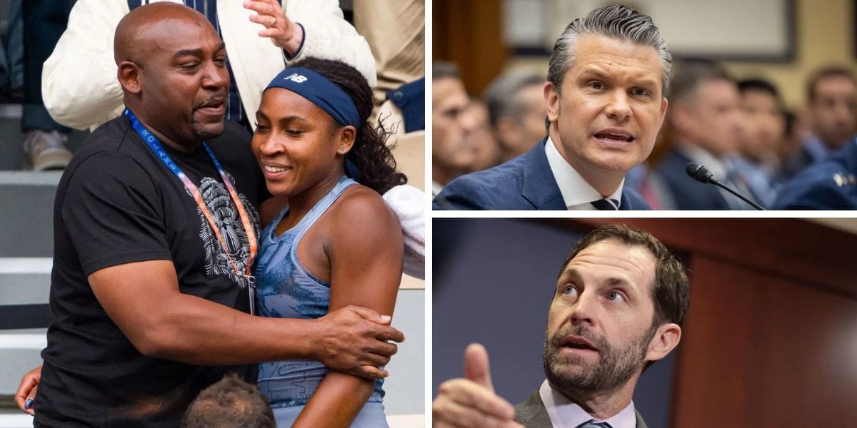 Coco Gauff's father Corey gives rare public reaction after Pete Hegseth & Jason Crow's heated exchange about Iran-USA war
