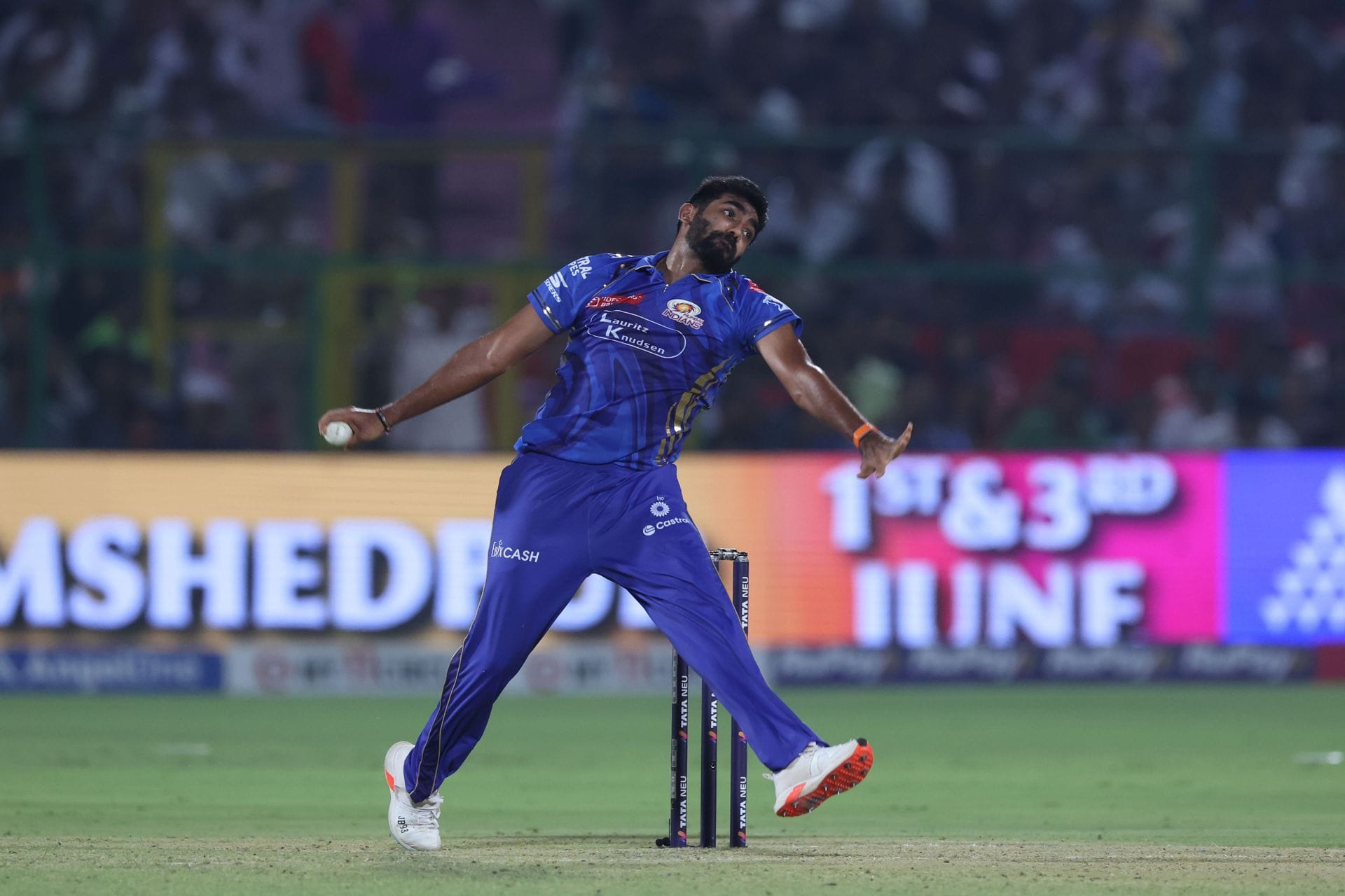 When was the last time Jasprit Bumrah remained wicketless in four consecutive IPL matches before 2026? 