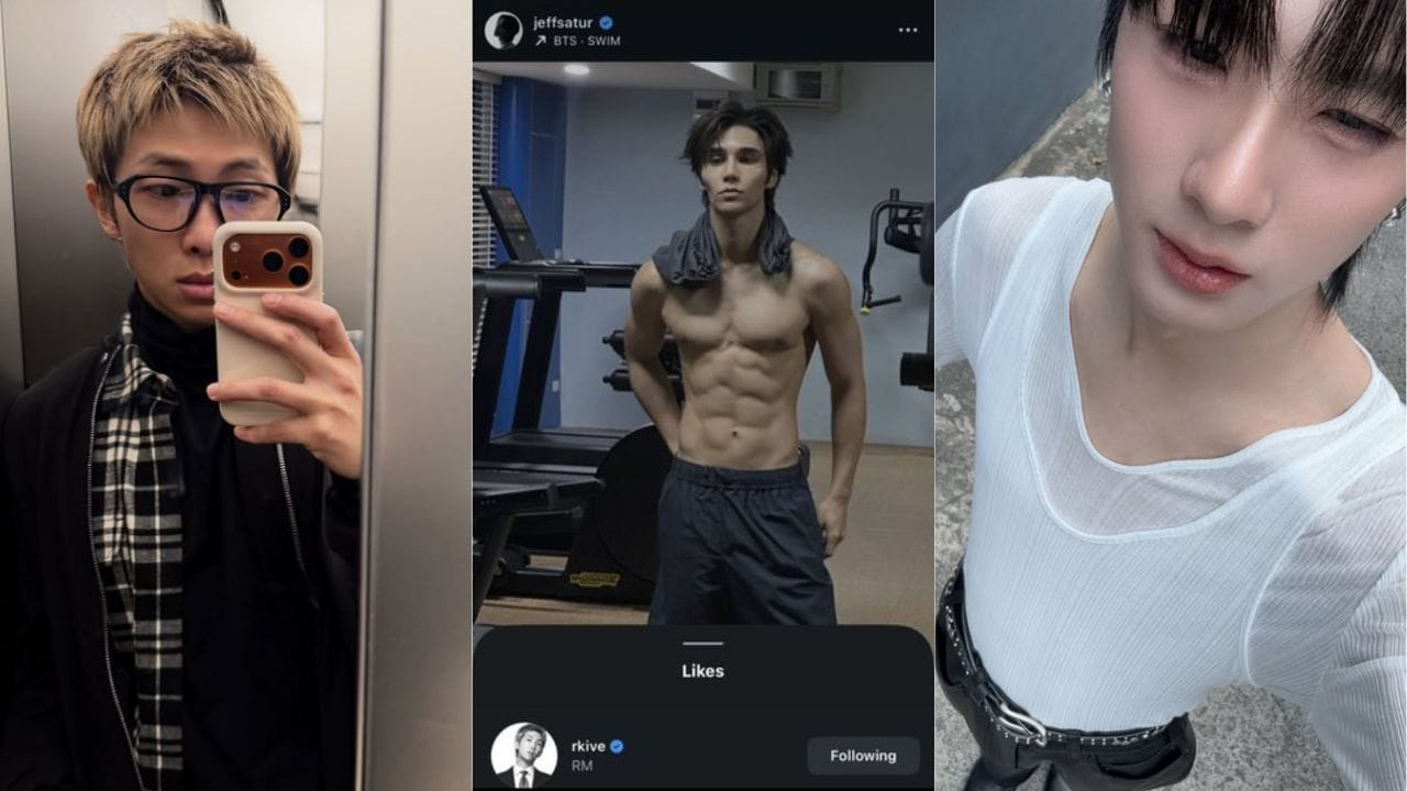 "NAMJOON IS WAY TOO DEEP IN THAI BL COMMUNITY"- Fans lose it after RM likes posts by Thai BL stars Gemini, Jeff Satur, and others