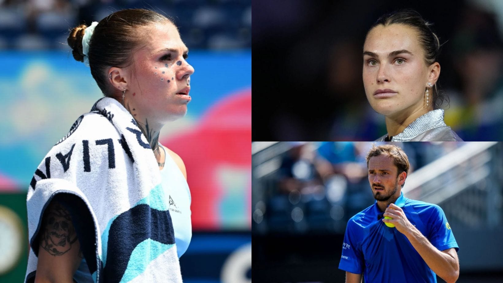 After public accusations against Sabalenka & Medvedev, Ukraine's Oleksandra Oliynykova reveals shocking threats from WTA
