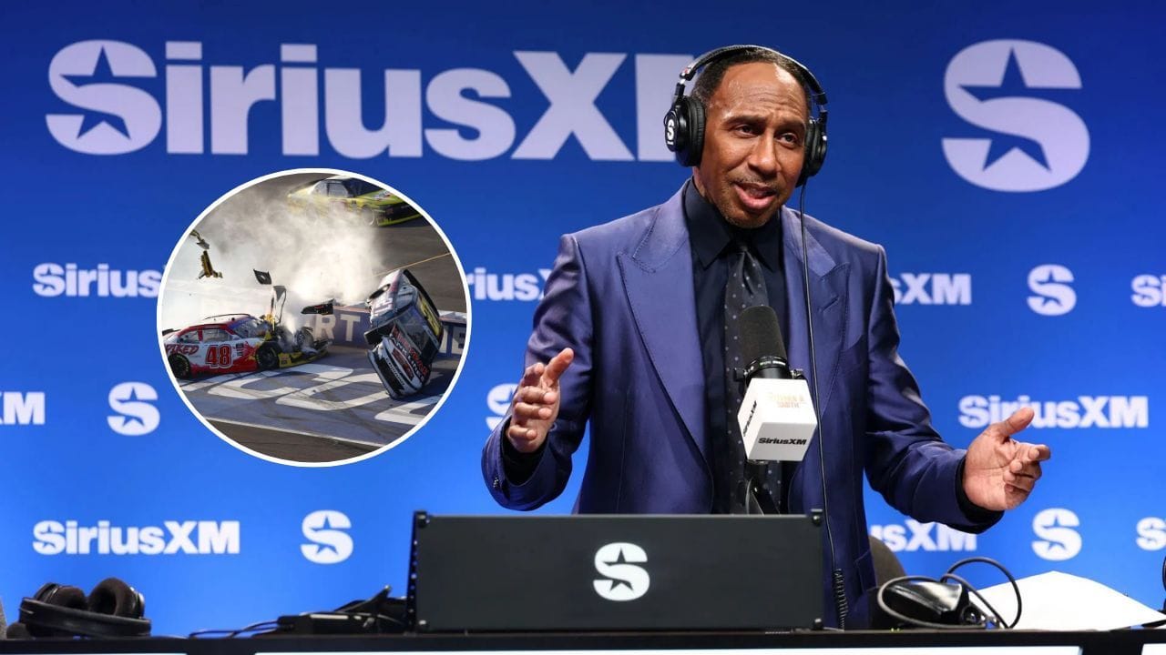 NASCAR star takes shot at Stephen A. Smith’s ‘not athletes’ comment: “Show them this”