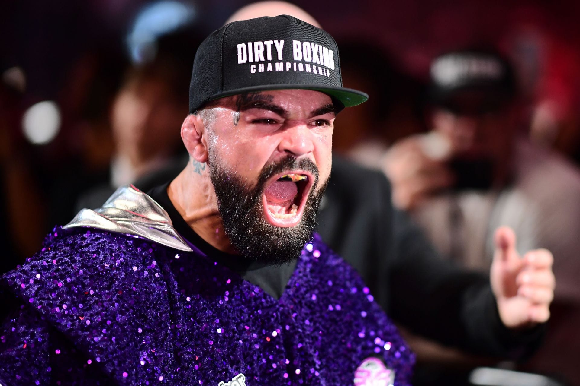 "I have returned the favor" - Mike Perry shows off horrific cut below eye while training for Nate Diaz fight