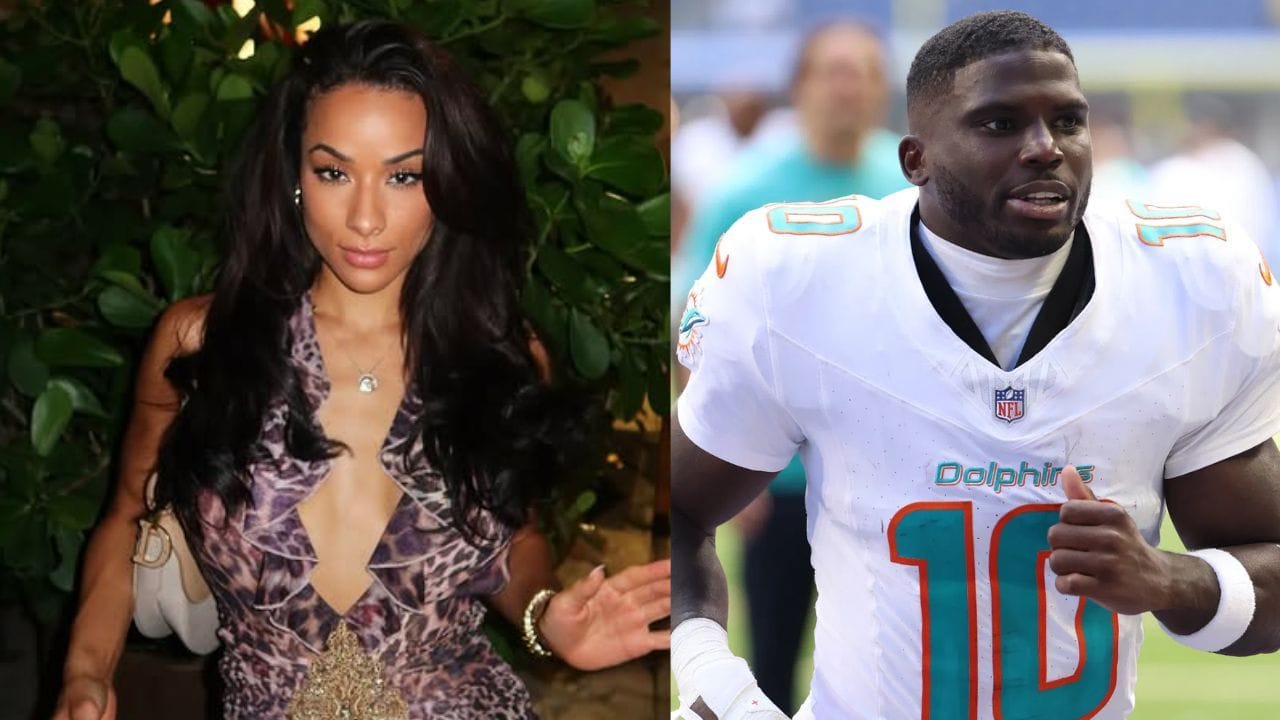 WATCH: Tyreek Hill’s estranged wife Keeta Vaccaro speeds off speedboat solo before slipping into bikini during hangout with gal pals