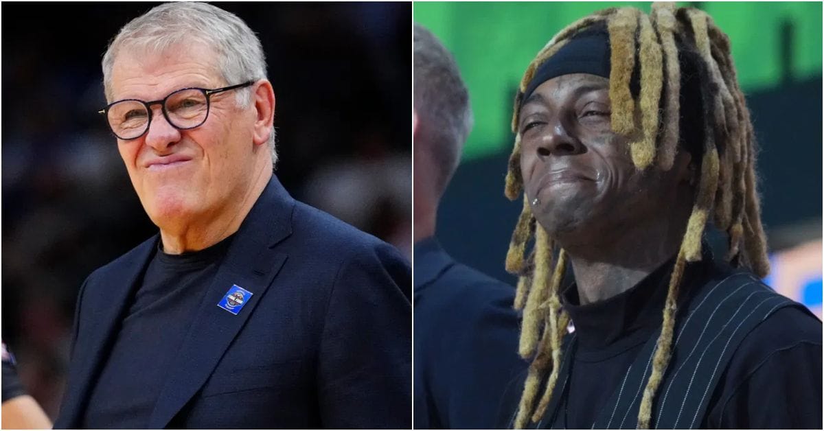 5x Grammy-winner Lil Wayne throws NSFW shot at Geno Auriemma after UConn HC’s fiery Final Four exchange