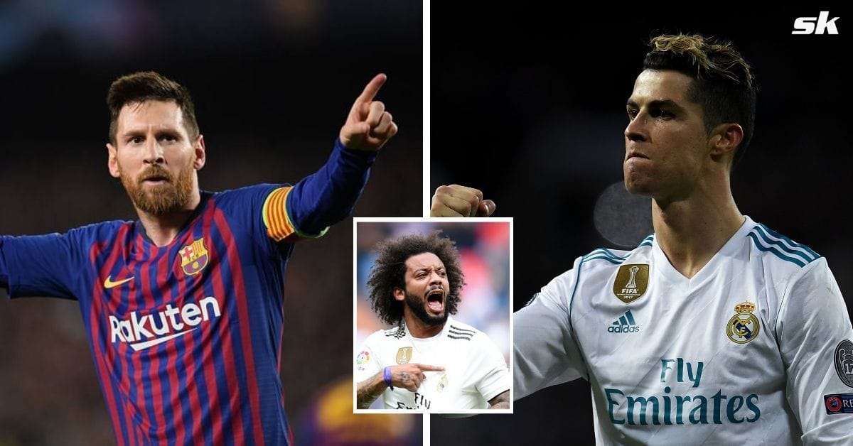 Real Madrid legend Marcelo snubs Cristiano Ronaldo, reveals why Lionel Messi was the tougher opponent between the two superstars
