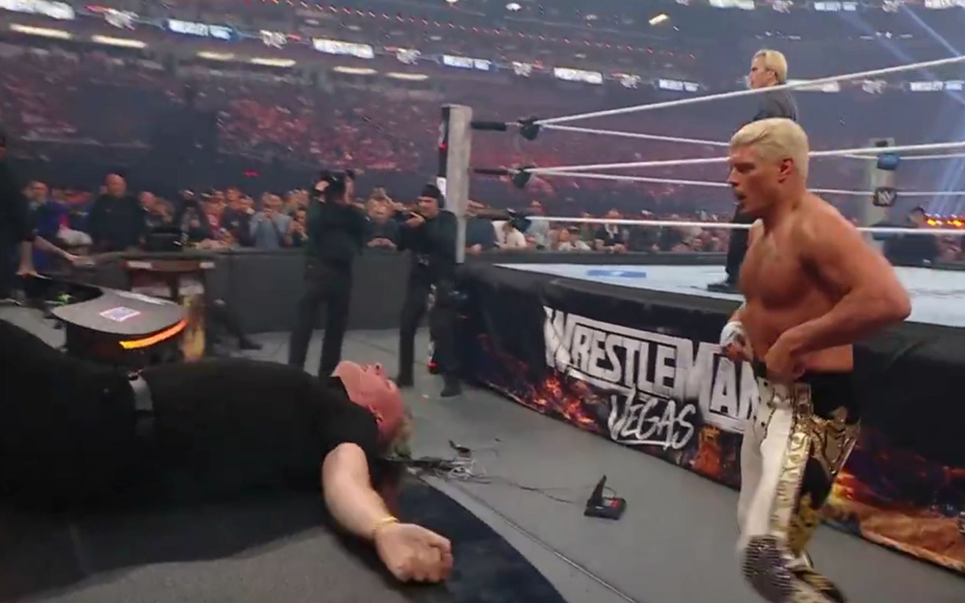 41-year-old star helps Cody Rhodes take Pat McAfee out as a major problem is solved at WrestleMania 42