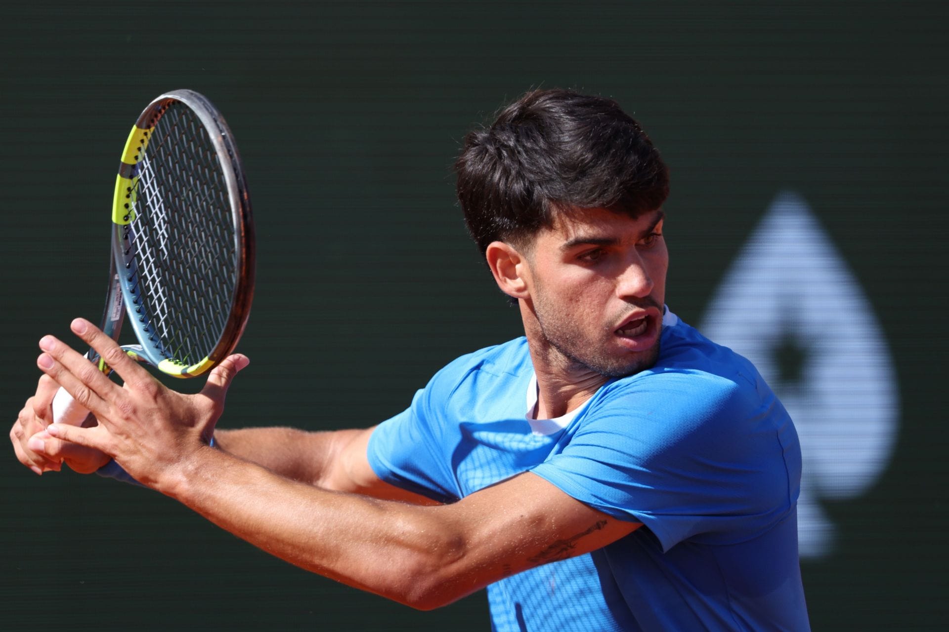 Alcaraz pictured at the 2026 Monte-Carlo Masters | Image Source: Getty