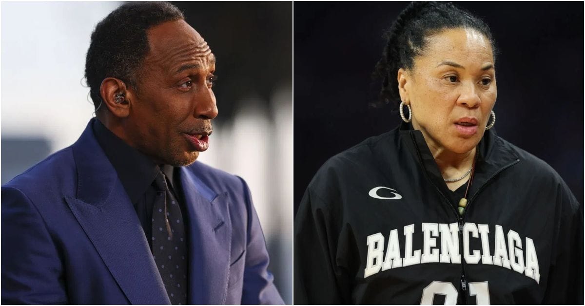 Stephen A. Smith points out major difference as UCLA dismantles Dawn Staley's South Carolina 79-51 for first national championship win