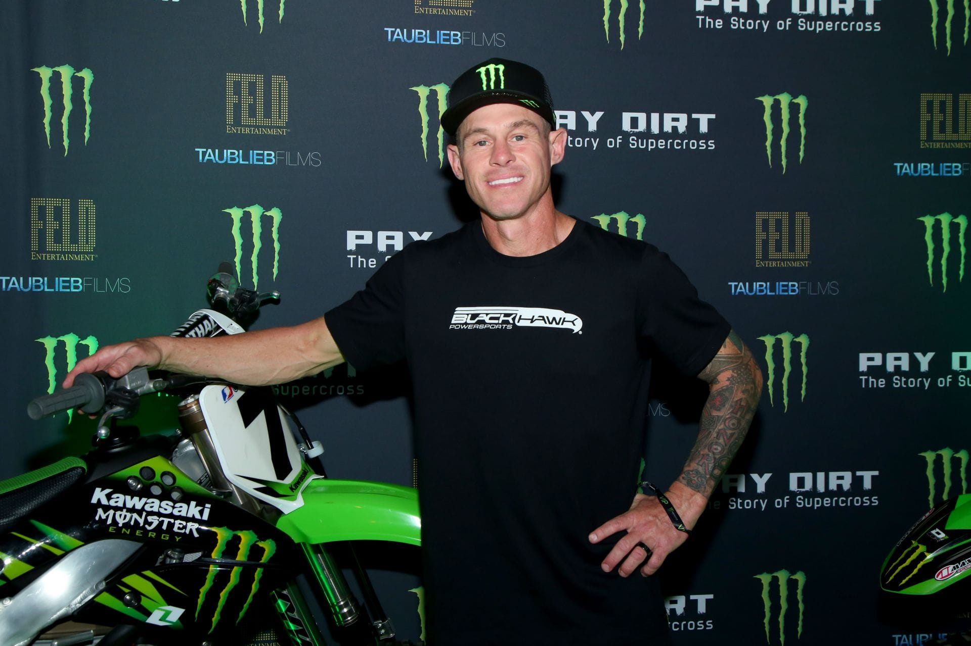 Brian Deegan at the screening of Pay Dirt: The Story of Supercross. Source: Getty