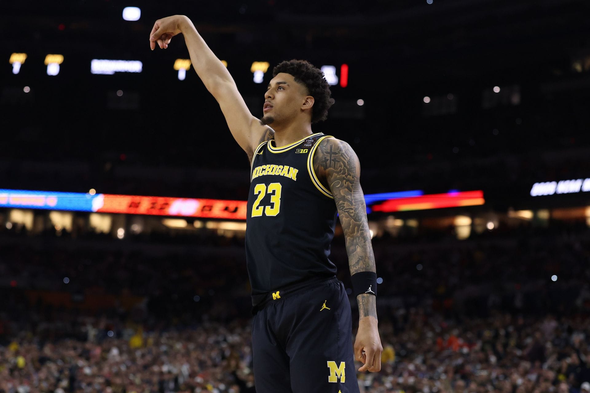 Yaxel Lendeborg injury status vs. UConn: Will Michigan star play in national championship game?